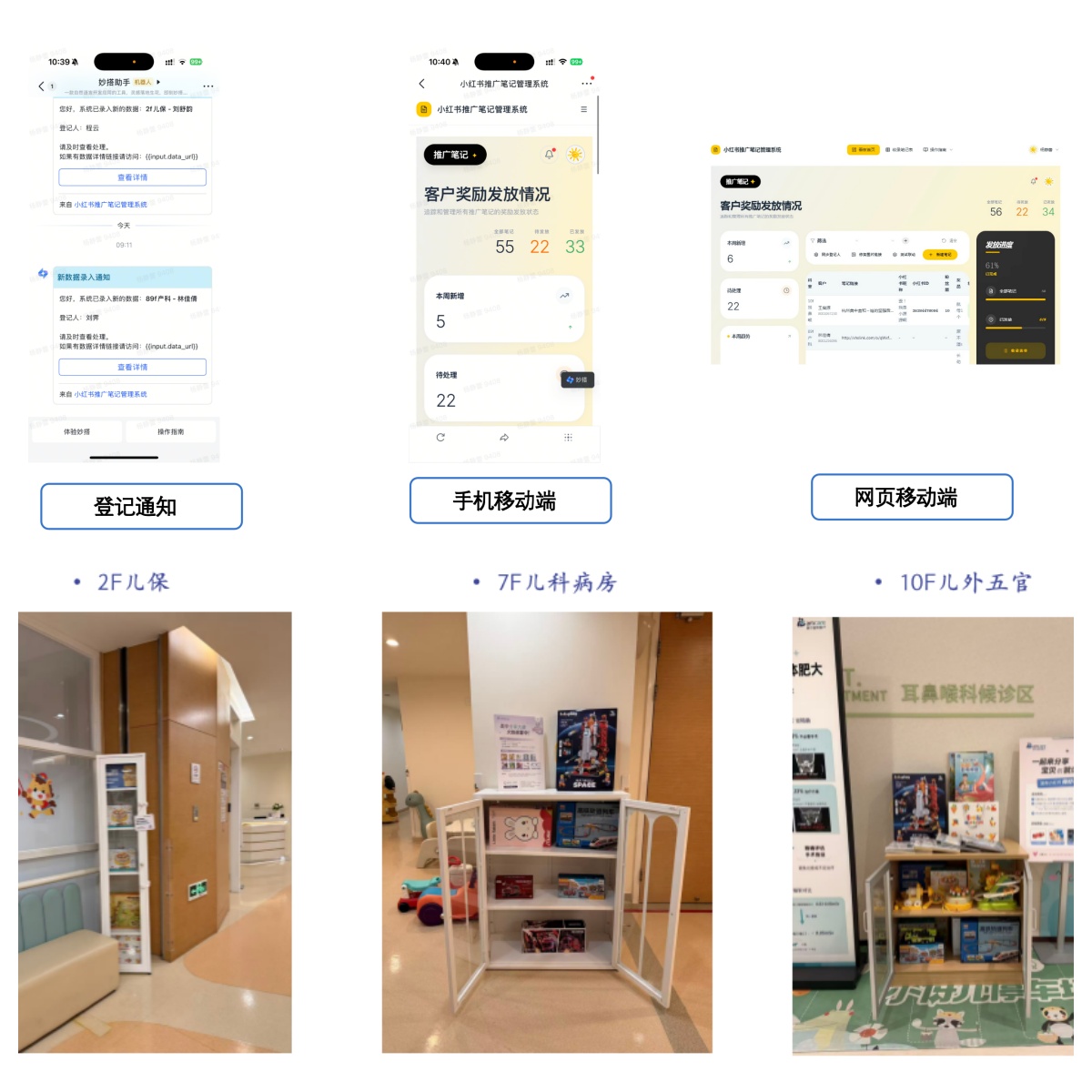 推广笔记自助登记系统